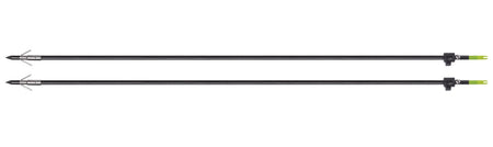 CenterPoint Typhon 2-Pack Bowfishing Arrows with Cajun ACS Slide