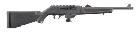 Ruger 19102 PC Carbine 9mm Luger 10+1 16.12" Black Fluted Threaded Barrel, Black Hard Coat Anodized Aluminum Receiver w/Picatinny Rail, Black Synthetic Stock, Right Hand