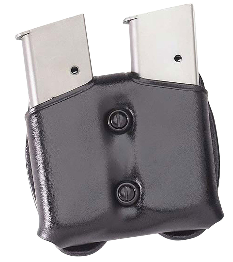 Galco CDM22B Double Magazine Case Black Cowhide Taurus PT140 Ambidextrous