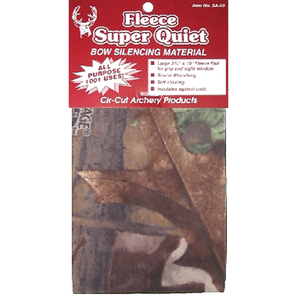 Cir-Cut Micro Fleece Camo Silencer Pad 3.75 in. x 10 in.