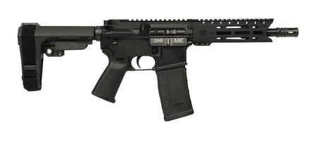 DB-15 PIST 300BLK BLK 8" SBA3 SBA3 BRACE