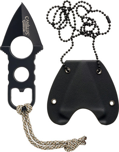 Camillus Heater Paracord Boot Knife 2" SS Blade and Included Sheath