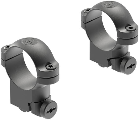 Leupold 170351 1 Inch Medium Matte Black Steel Ringmounts Ruger M77