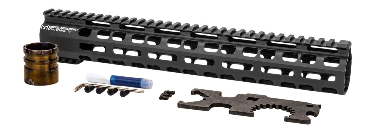 Griffin DUAL-LOK QD Muzzle Brake 30 Cal M13x.75 with Radial Slots