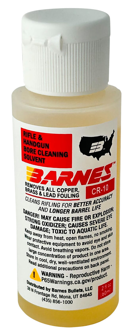 Barnes CR-10 Bore Cleaner Carbon and Fouling Remover 2 oz