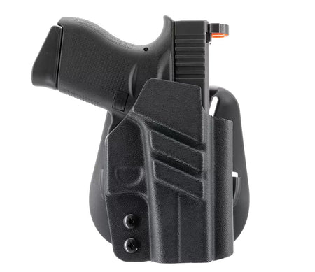 1791 Gunleather Glock 43/43X OWB Kydex Paddle Holster Black Right-Hand