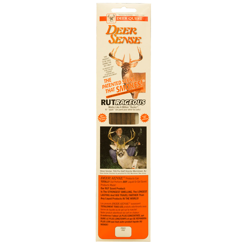 Deer Quest Rutrageous Rut Scent Smoke Sticks 6-Pack