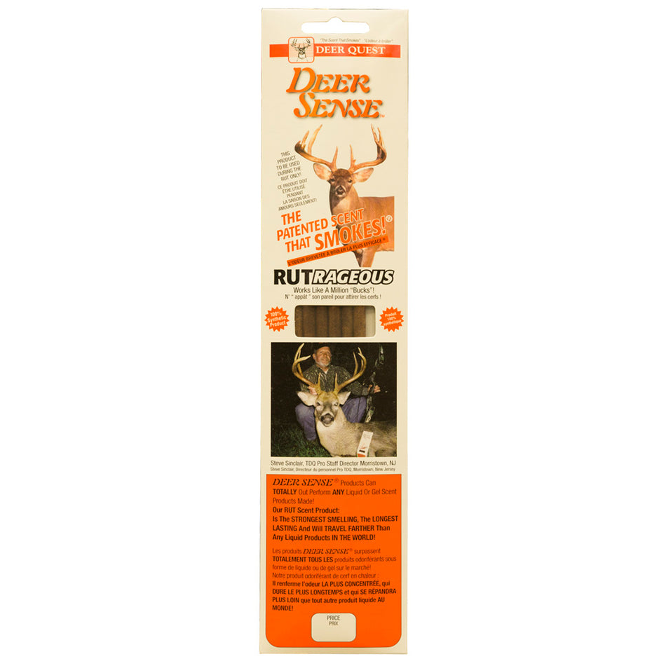 Deer Quest Rutrageous Rut Scent Smoke Sticks 6-Pack