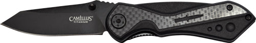 Camillus Machine Folding Knife w/ Carbon Fiber Handle 2.78" SS Blade