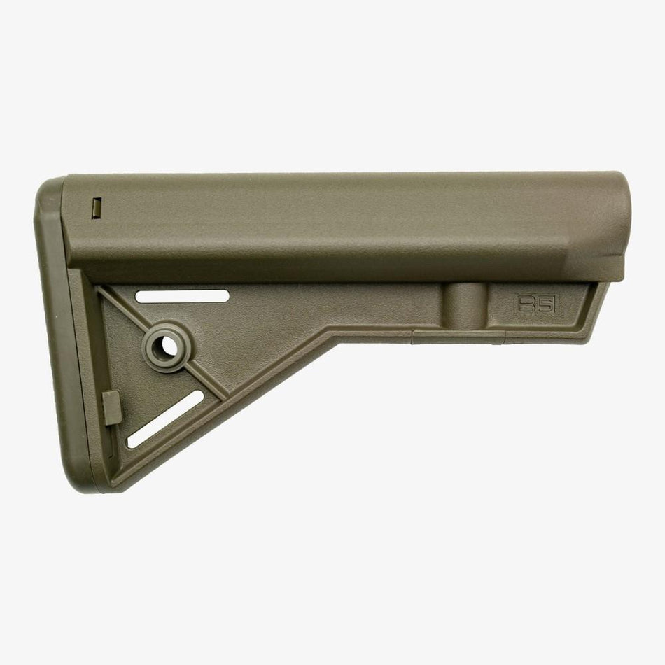 B5 Systems Bravo-C Mil-Spec AR Stock with QD Sling Mounts OD Green
