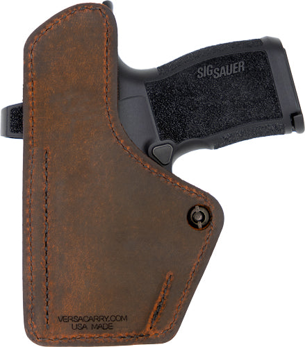 Versacarry IWB Compound Custom Poly Holster Brown Springfield Hellcat Pro