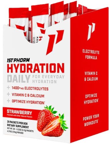 1ST PHORM HYDRATION STICKS STRAWBERRY 20 COUNT
