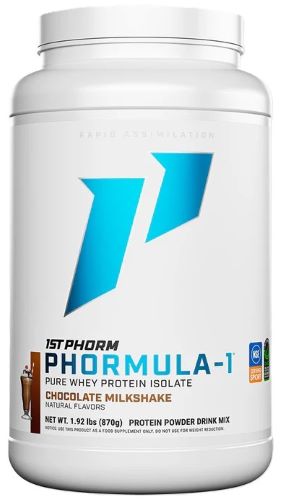 1ST PHORM PHORMULA 1 PROTEIN POWDER CHOCOLATE MILKSHAKE