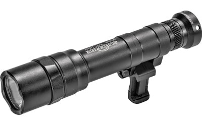 Surefire, 1640DF Scout Pro Flashlight, LED, 1500 Lumens, Black, 1913 Picatinny Mount installed, MLOK Mount included, Z68 On/Off Tailcap, SF18650B Micro-USB Rechargeable Battery Included