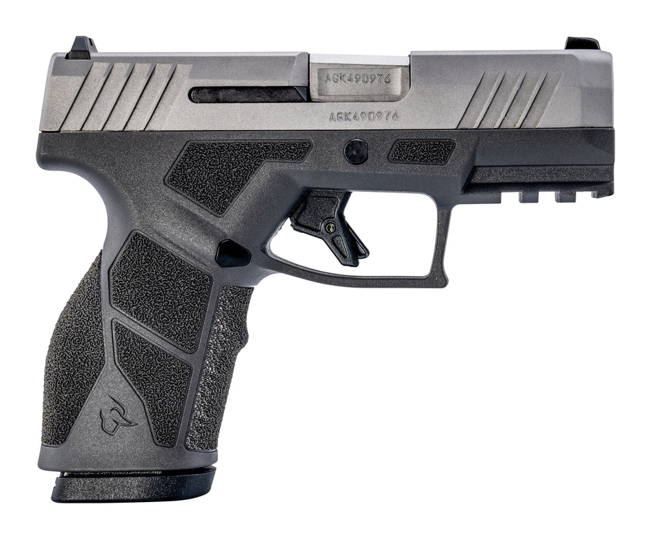 Taurus 1-GX2939G-10 GX2 9mm Luger 10+1 3.37" Matte Stainless Steel Barrel, Matte Serrated Stainless Steel Slide, Matte Gray Polymer Frame w/Picatinny Rail, Polymer Grip