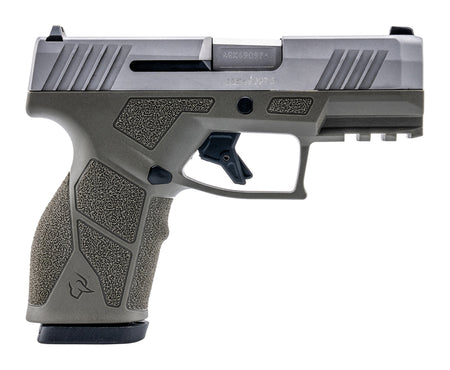 Taurus 1-GX2939O GX2 9mm Luger 13+1 3.37" Matte Stainless Steel Barrel, Matte Serrated Stainless Steel Slide, OD Green Polymer Frame w/Picatinny Rail, Polymer Grip