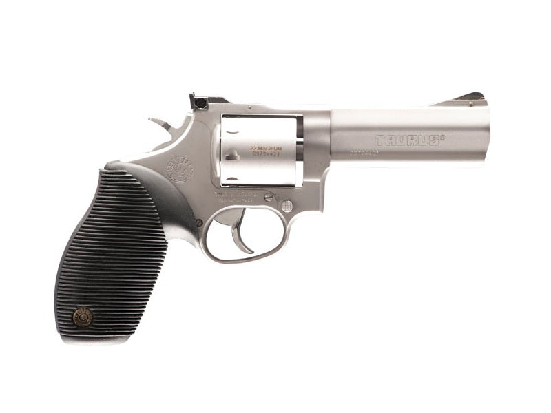 Taurus 2992049 Tracker 992 22 LR or 22 WMR 9rd 4" Barrel, Overall Matte Finish Stainless Steel & Black Ribber Grip Includes Cylinder