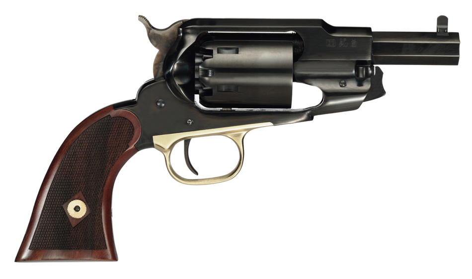 1858 ACE .44 Cal Blued 3" Barrel Checkered Walnut Grip Black Powder Revolver