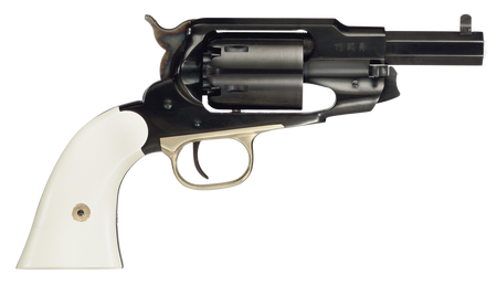 1858 ACE .44 Cal Blued 3" Barrel White Finish Walnut Grip Black Powder