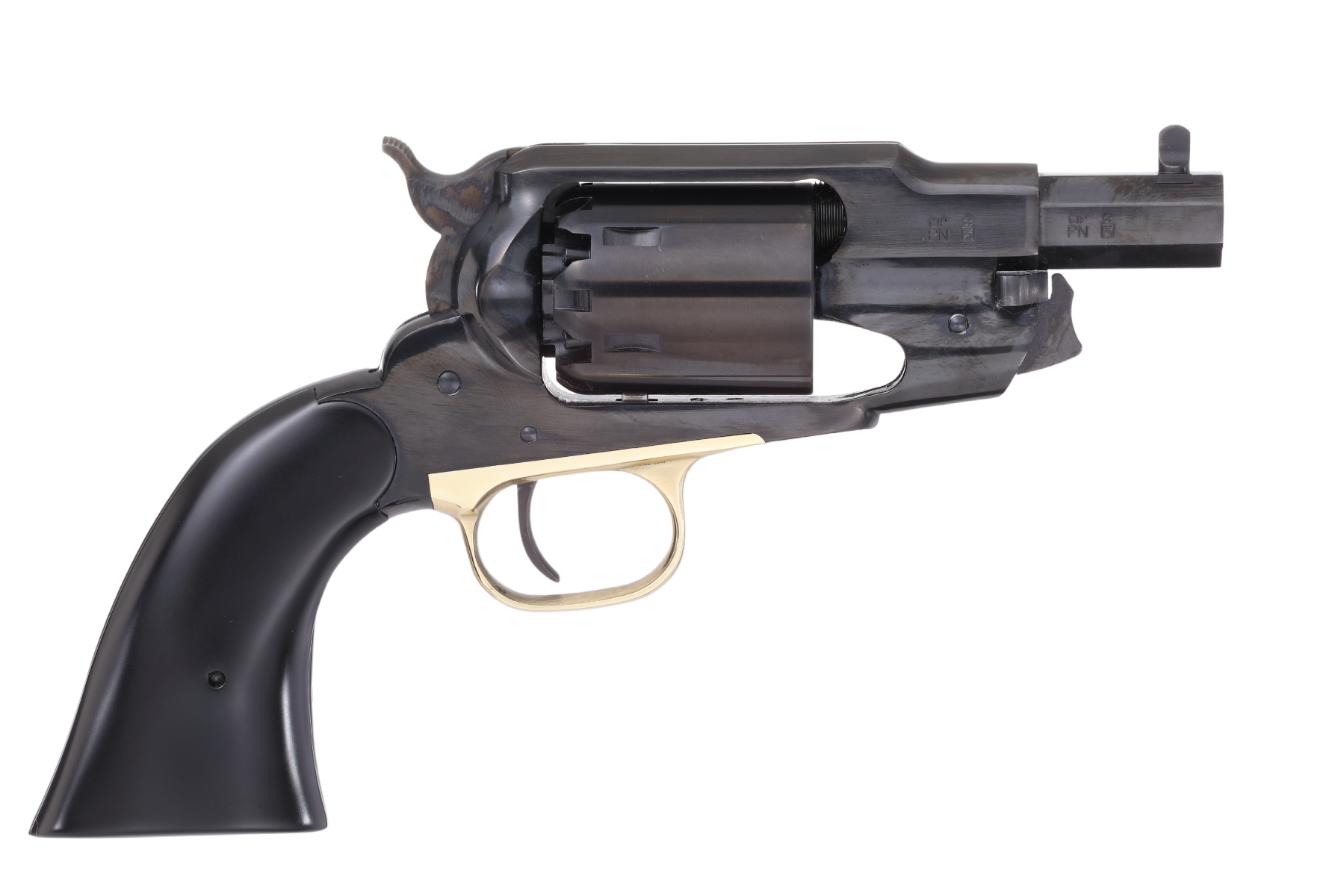 Taylor's & Co 1858 Ace .44 Cal 3" 6-Round Single-Action Revolver Black
