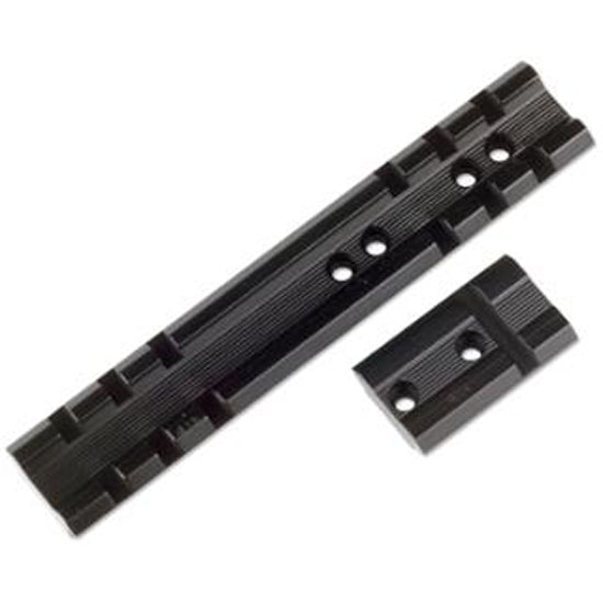 Weaver 1-Piece Black Gloss Top Mount Scope Base Compatible with H&R