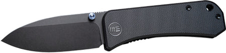 WE Knife Banter 2.9" Black Stonewashed S35VN Black G10 Folder