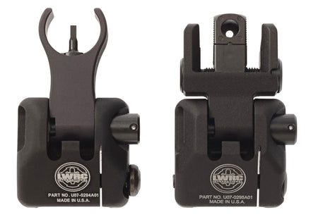 LWRC Skirmish Backup Iron Sight Folding Set AR-15 Black 2000065A01