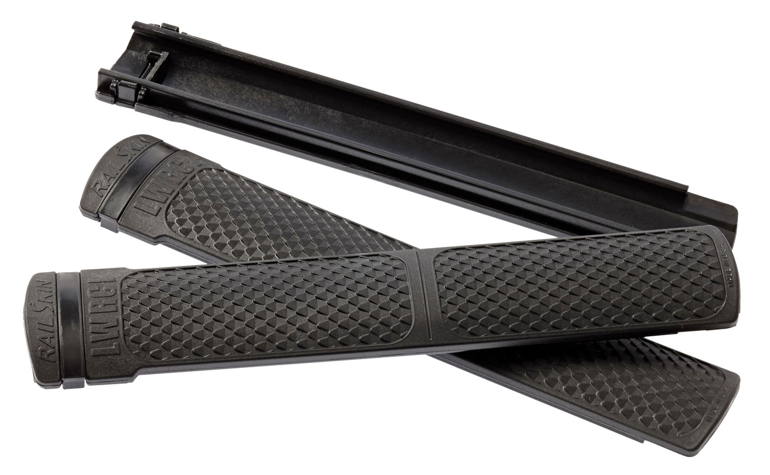 LWRC 2000071A01 Black Polymer Rail Skin Covers 6.25 Inch Picatinny Compatible