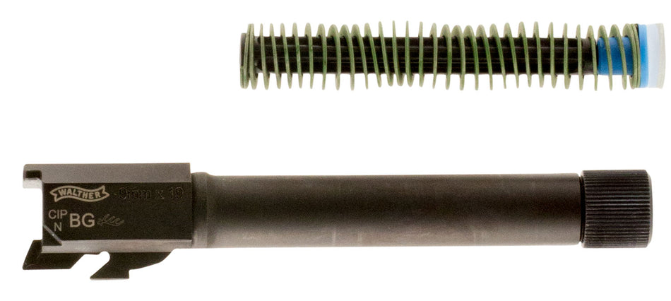 Walther PPQ 9mm Luger 4.60" Threaded Steel Replacement Barrel – Polygonal Rifled