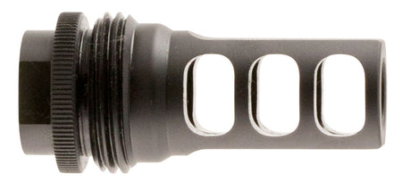 SilencerCo AC1733 5/8"-24 tpi 458 Cal ASR Muzzle Brake Black Steel