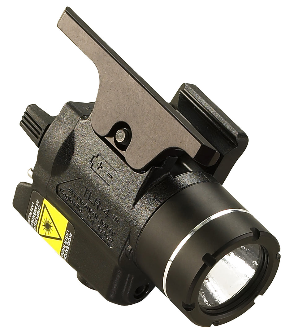 Streamlight TLR-4 170 Lumen White C4 LED Gun Light with Red Laser Black HK USP Compact