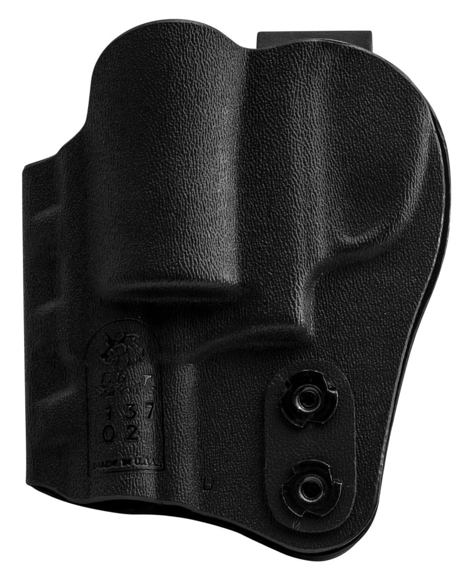 DeSantis Slim-Tuk Minimalist IWB Black Kydex Ambidextrous Holster S&W J Frame