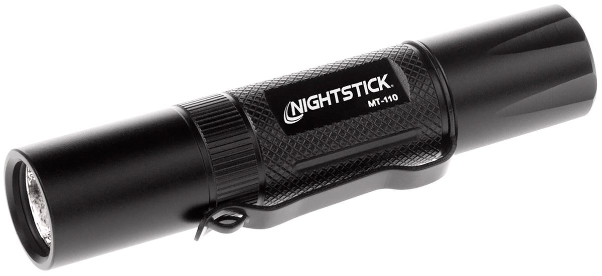 Nightstick MT110 Mini-TAC Single AA Flashlight 150 Lumens Black Anodized Finish