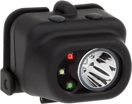 Nightstick NSP4610B Headlamp 110/135/210 Lumens Green Red White LED Black 3-AAA