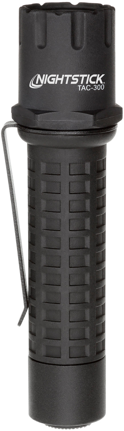 Nightstick TAC-300B Tactical Polymer Flashlight 180 Lumens White LED 190m Range Matte Black