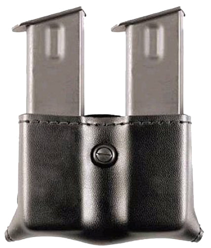Safariland 079186 Black Laminate Low-Cut Double Magazine Pouch 1.75" Belt