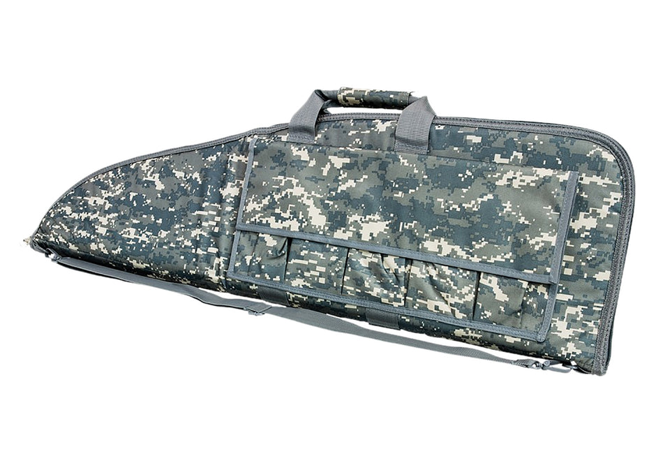 NcStar Tactical PVC Nylon Rifle Case Double Zippers High Density Foam Interior