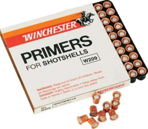 WINCHESTER 209 SHOTGUN PRIMER 100RD/BX 10BX/BRICK 5 BRICKS/CS