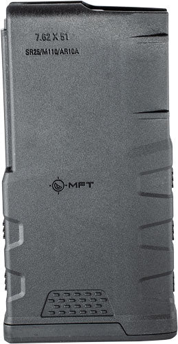 MFT AR-10/SR-25 Magazine .308 Win 20rd Black Polymer