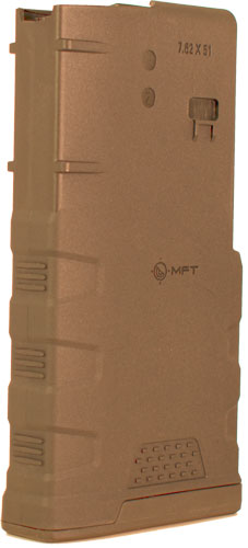 MFT AR-10/SR-25 Magazine .308 Win 20rd Scorched Earth Polymer