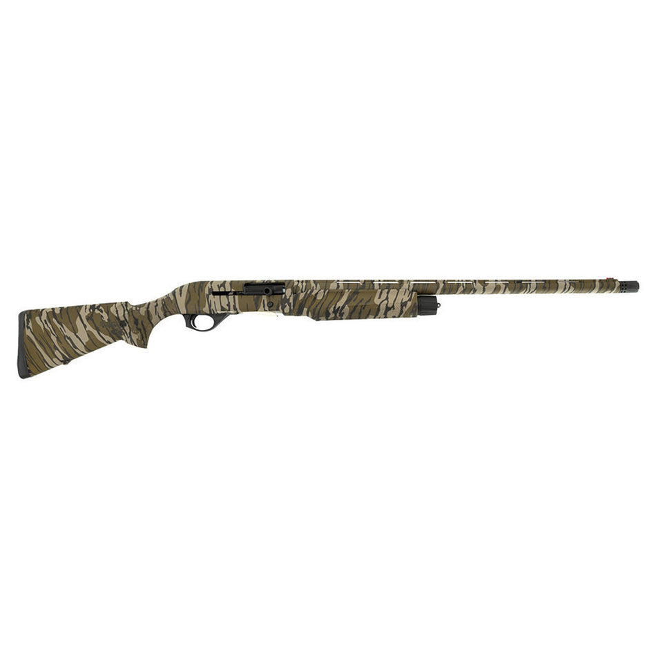 Spandau Arms 21000194 S2 20 Gauge Semi-Auto 3" 3- 2.75" Shells 24" Overall Mossy Oak Bottomland Vent Rib Barrel, Drilled & Tapped Receiver & Fixed Synthetic Stock, Benelli Choke Tube System