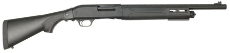 Tokarev USA 21000430 TSP 12 Gauge Pump 3" 4+1 18.50" Black Heat Shield Barrel, Black Drilled & Tapped Aluminum Receiver, Fixed Black Synthetic Stock