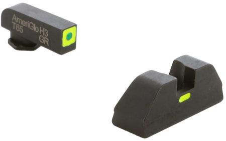 AmeriGlo GL605 Green Tritium LumiGreen CAP Sight Set for Glock 42/43/43X/48 Pistols