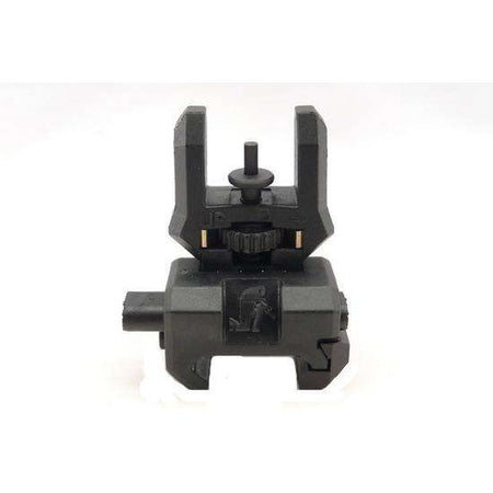Command Arms Low Profile Flip-Up Front Backup Iron Sight Poly/Alum Black