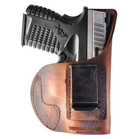 Versacarry 32106 Element Micro IWB Holster Right Hand Water Buffalo Leather Size 6
