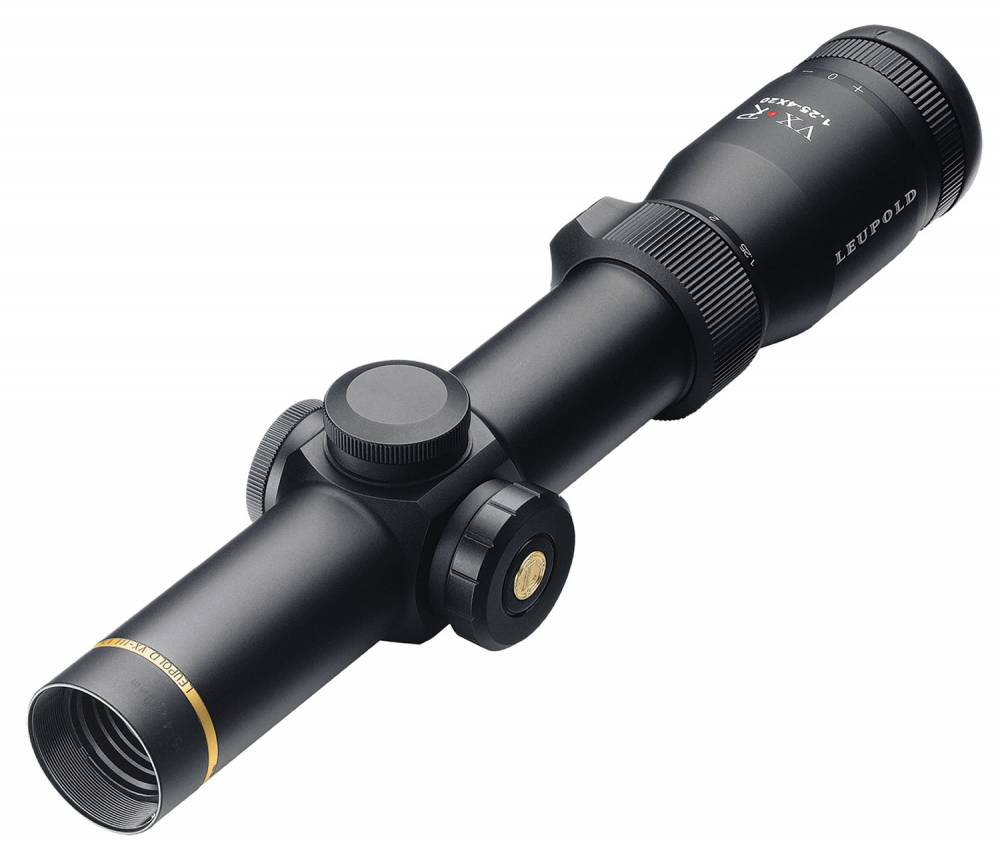 Leupold VX-R 1.25-4x 20mm Obj Illuminated FireDot Duplex Scope 30mm Tube Matte Black SFP