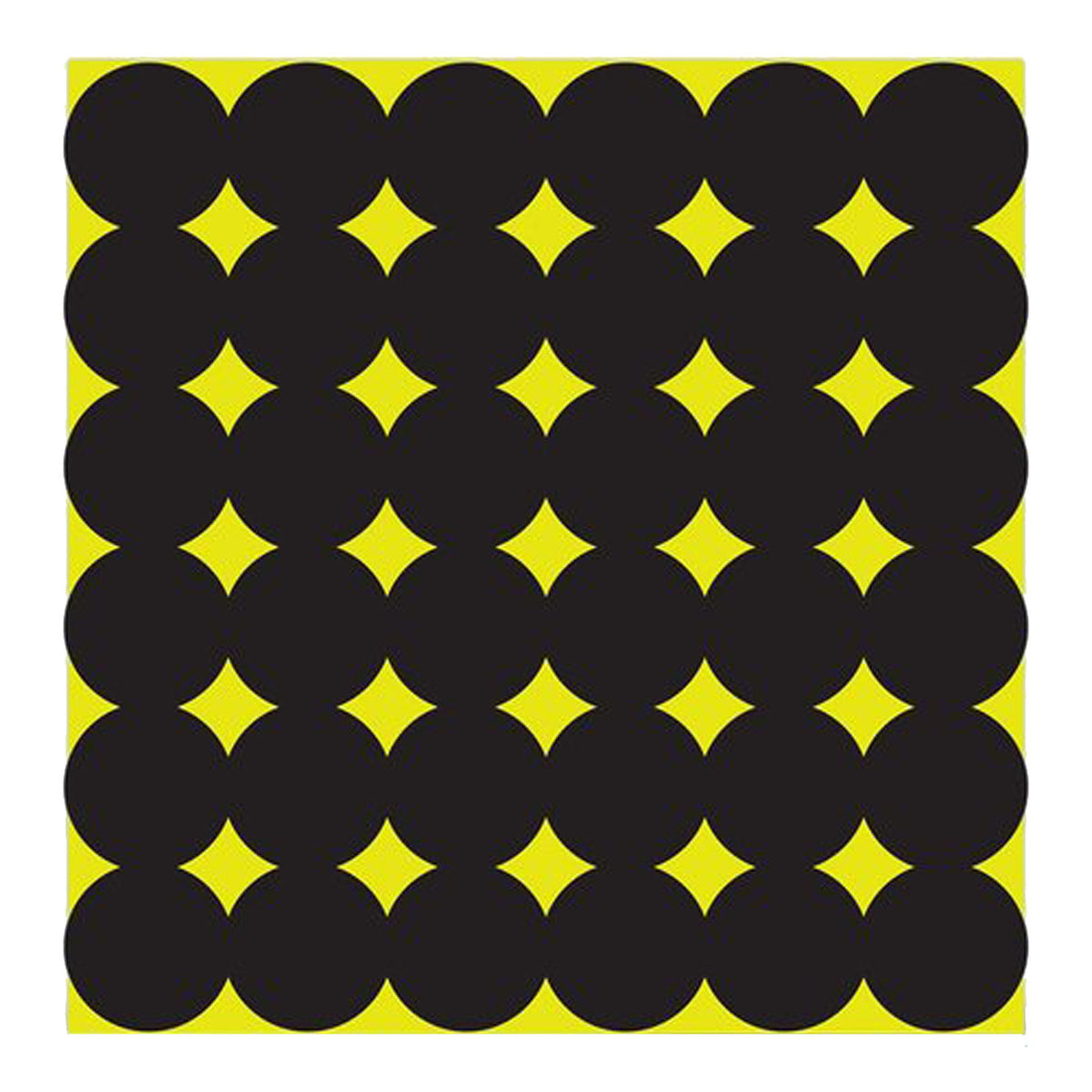 Birchwood Casey 1" Shoot-N-C Adhesive Target Pasters Black 12 Pack