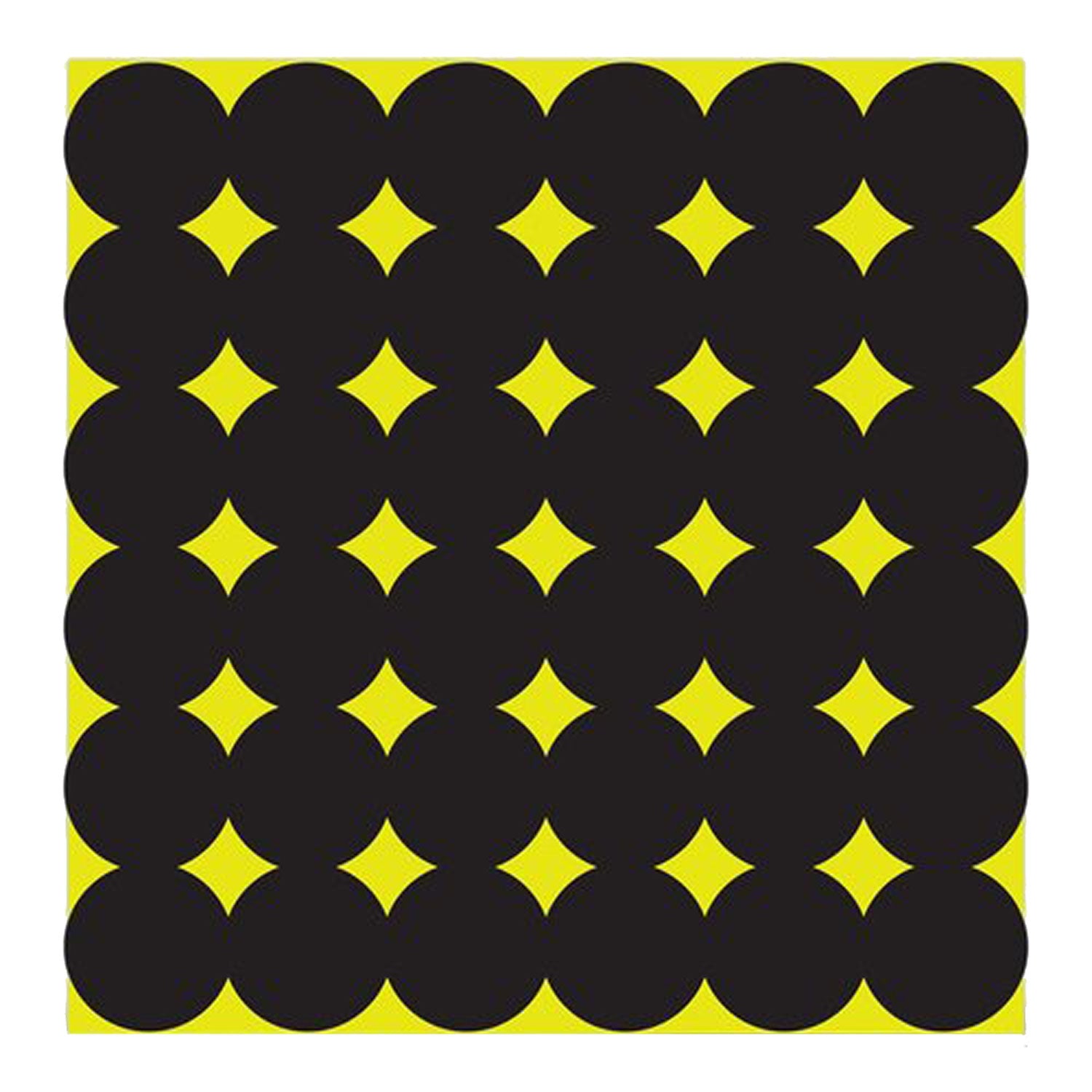 Birchwood Casey 1" Shoot-N-C Adhesive Target Pasters Black 12 Pack