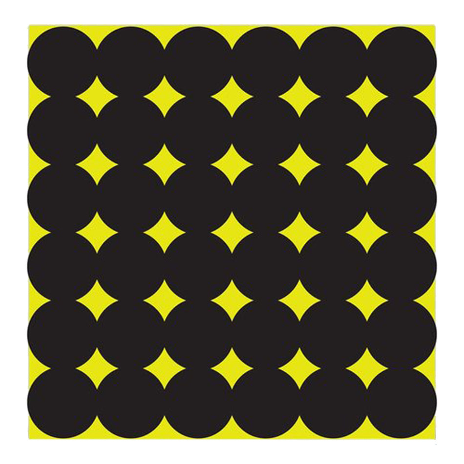 Birchwood Casey 1" Shoot-N-C Adhesive Target Pasters Black 12 Pack