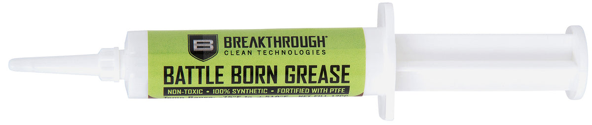 Breakthrough Clean Battle Born PTFE Gun Grease 12 CC Syringe